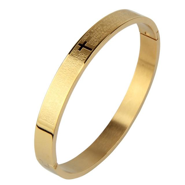 Luxury Open Bracelet Allbrand supreme Gold M 180mm-190mm 