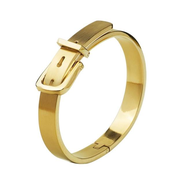 Luxury Royal Belt Bracelet Allbrand supreme Gold Buckle 