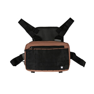 Chest Rig Bag Adjustable Shoulder Pack Walkie Talkie Harness Radio Holster Holder for Men Women
